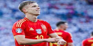 Barca chưa đăng ký được Vua phá lưới Euro 2024 - Dani Olmo