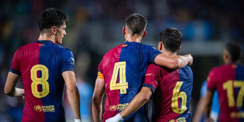 Những tài năng trẻ của Barca thi đấu cực kỳ quyết tâm